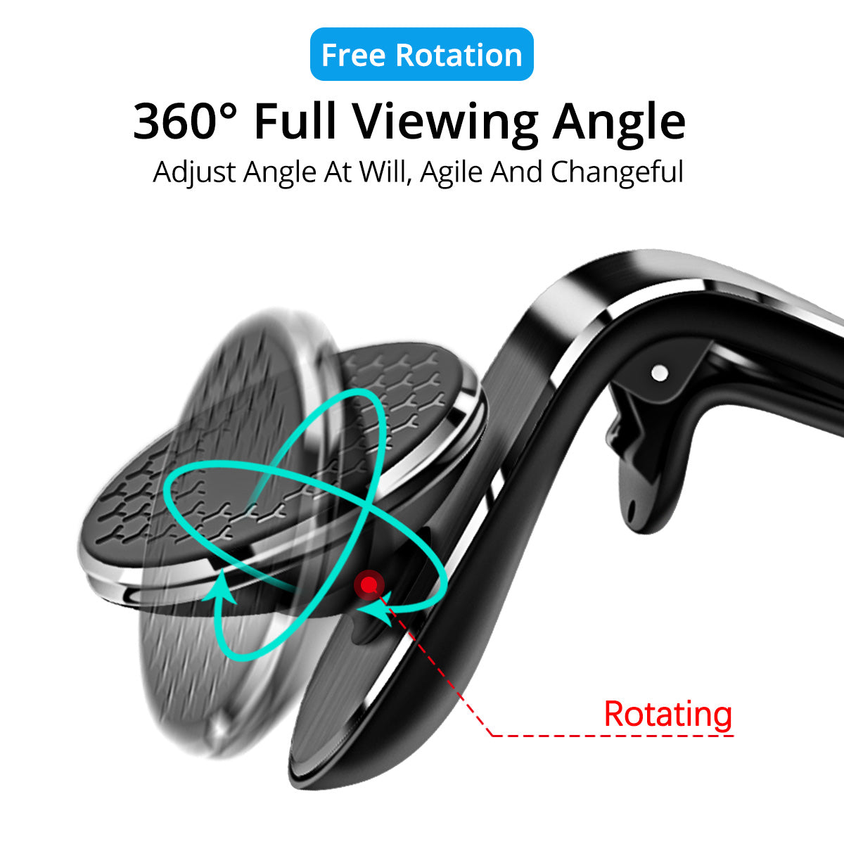 Gizlux Anchor magnetic car air vent phone mount - image 3