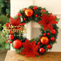 Gizlux merry christmas ornament wreath (30 cm) - image 5