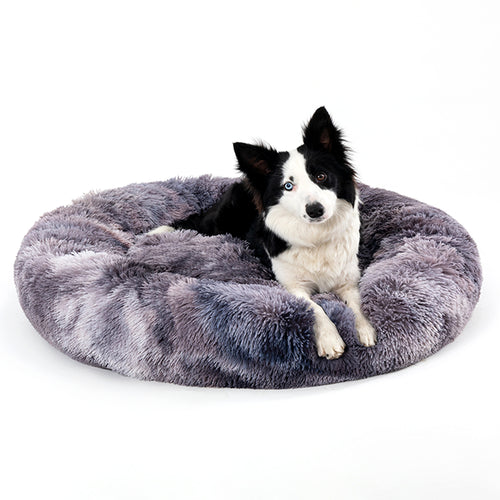 Gizlux Cloud fluffy plush donut pet bed - image 1