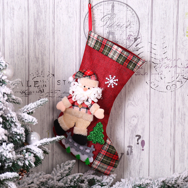 Gizlux plush 3D Christmas stocking - image 6