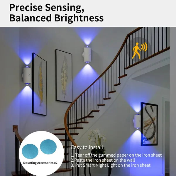 Gizlux Glow rechargeable motion-sensor night lights 2-pack - image 4