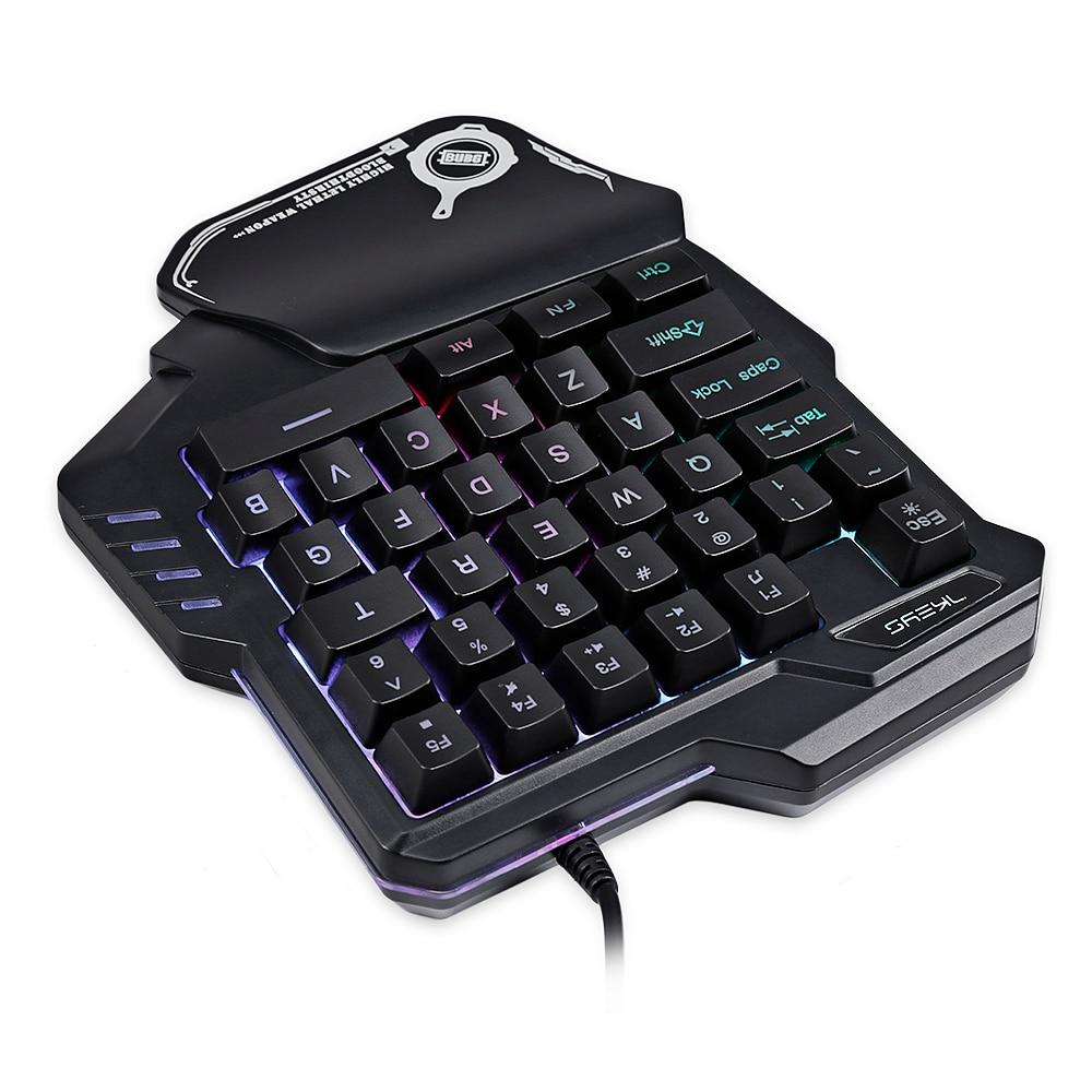 Gizlux one-handed RGB gaming keypad - image 6