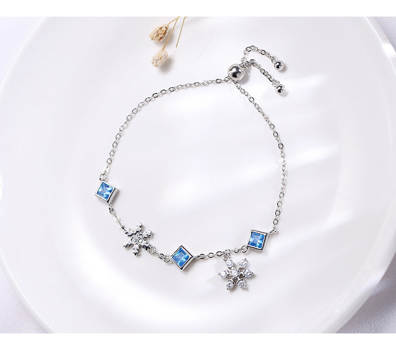 Gizlux snowflake bracelet (925 silver) - image 3