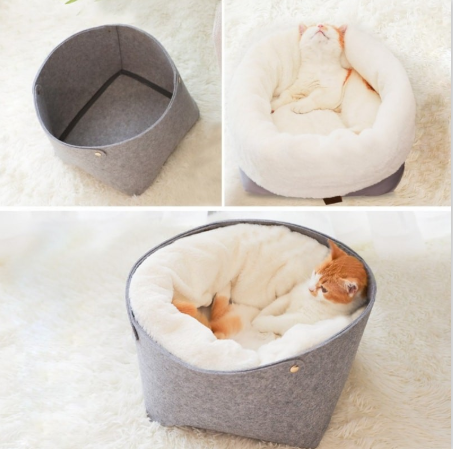 Gizlux Nest cozy enclosed pet cave bed - image 1