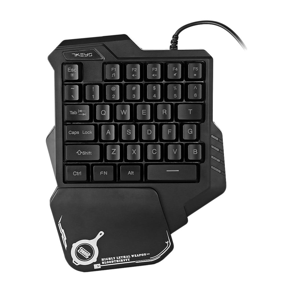 Gizlux one-handed RGB gaming keypad - image 4