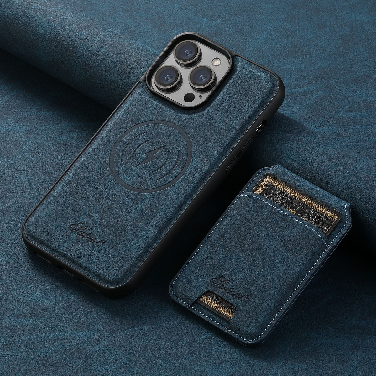 Gizlux Heritage Leather-Look Case and Magnetic Wallet for iPhone 17 series - image 4