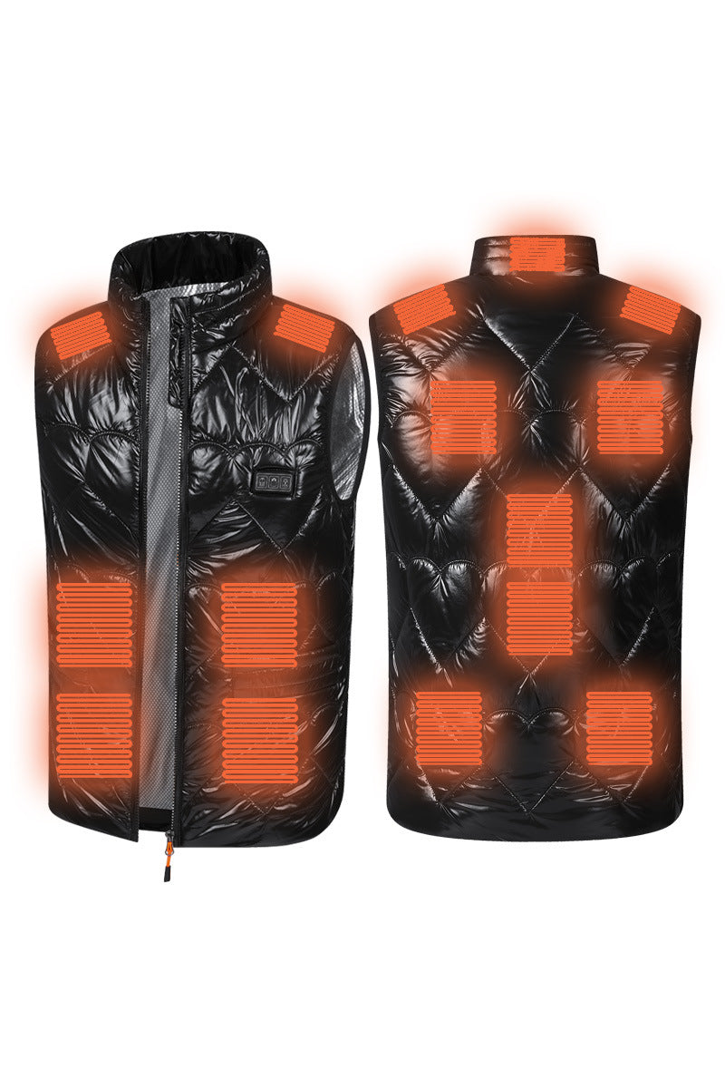 Gizlux Heated Vest + Power Bank Winter Bundle