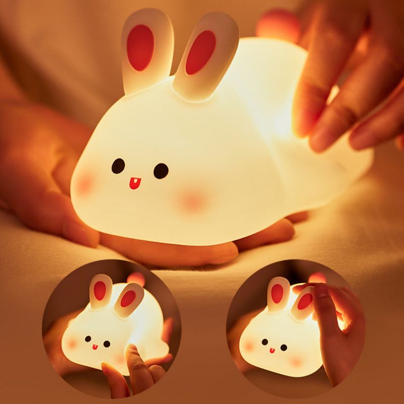 Gizlux squishy bunny silicone night light - image 2