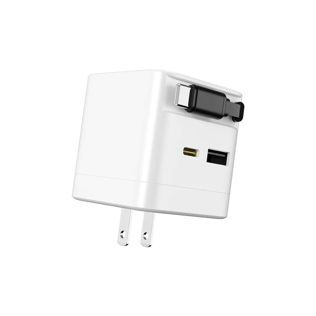 Gizlux Spool compact wall charger with built-in retractable cable - image 4