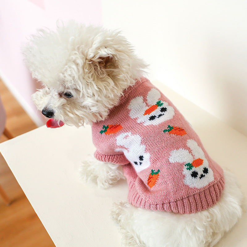 Gizlux knit dog sweater - image 11