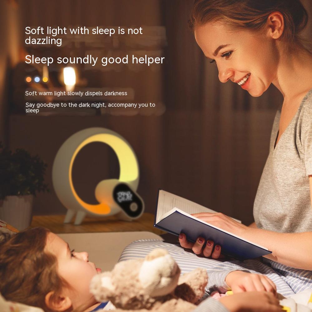 Gizlux Dawn sunrise alarm clock with Bluetooth speaker and RGB light - image 3