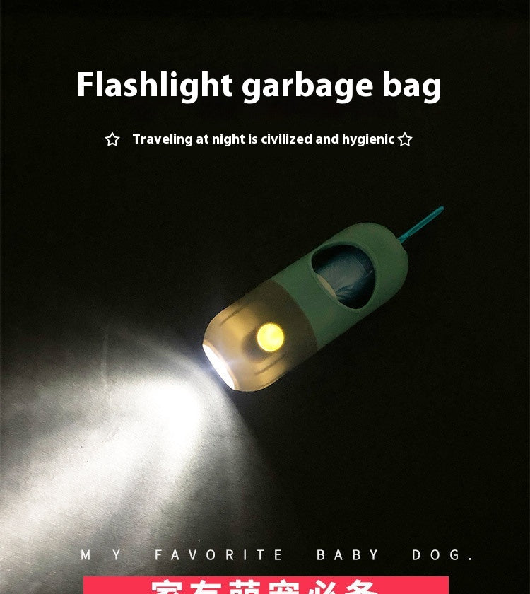 Gizlux Lantern waste bag dispenser with LED flashlight - image 3