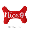 Gizlux naughty or nice Christmas squeaky dog toy - image 2