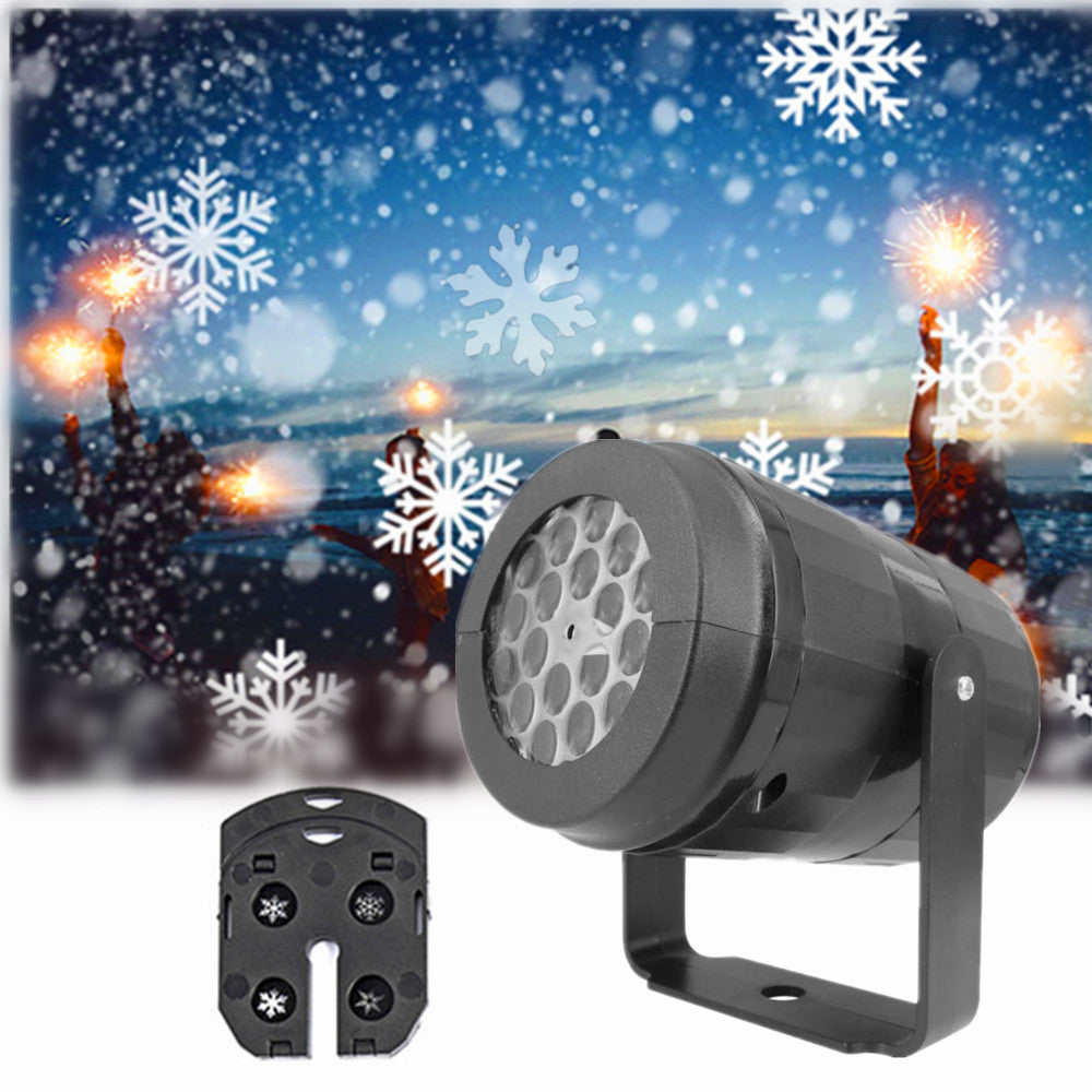 Gizlux Flurry rotating snowflake Christmas projector light - image 7