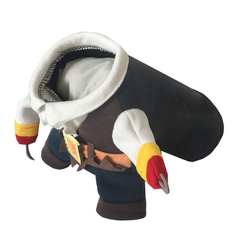 Gizlux pirate captain dog costume - image 4