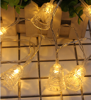 Gizlux snowman and bell LED string lights - image 9