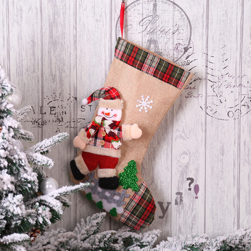 Gizlux plush 3D Christmas stocking - image 5
