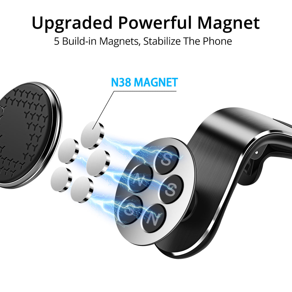 Gizlux Anchor magnetic car air vent phone mount - image 4