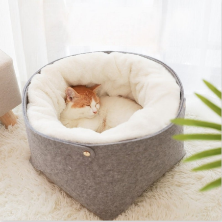 Gizlux Nest cozy enclosed pet cave bed - image 5