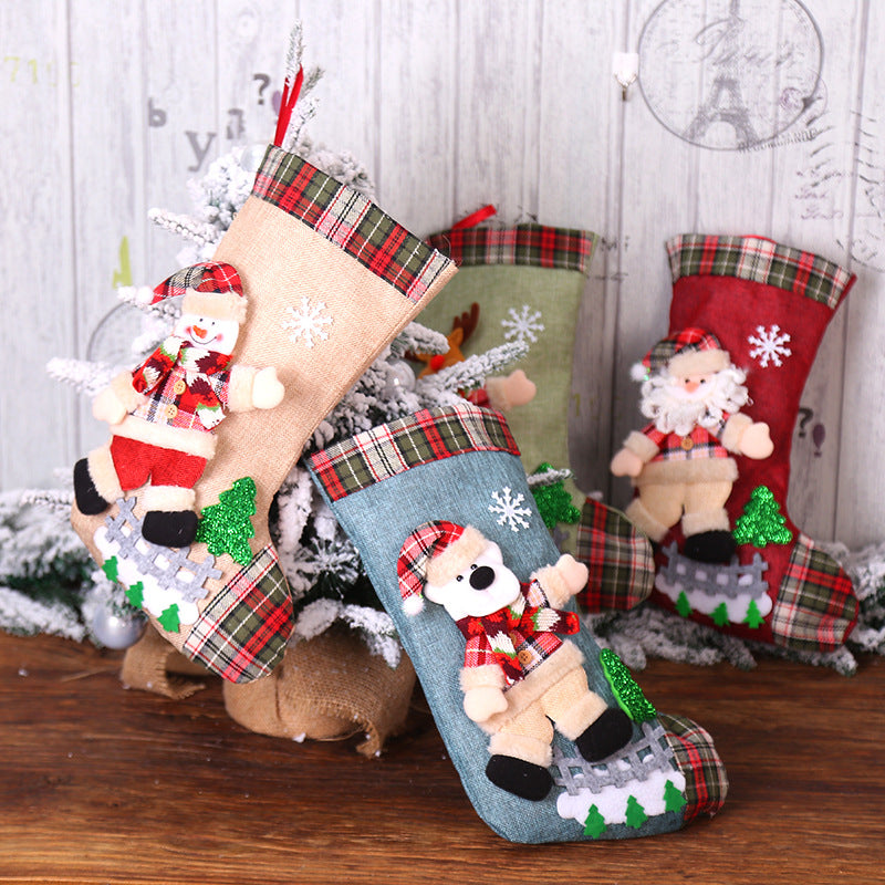 Gizlux plush 3D Christmas stocking - image 2