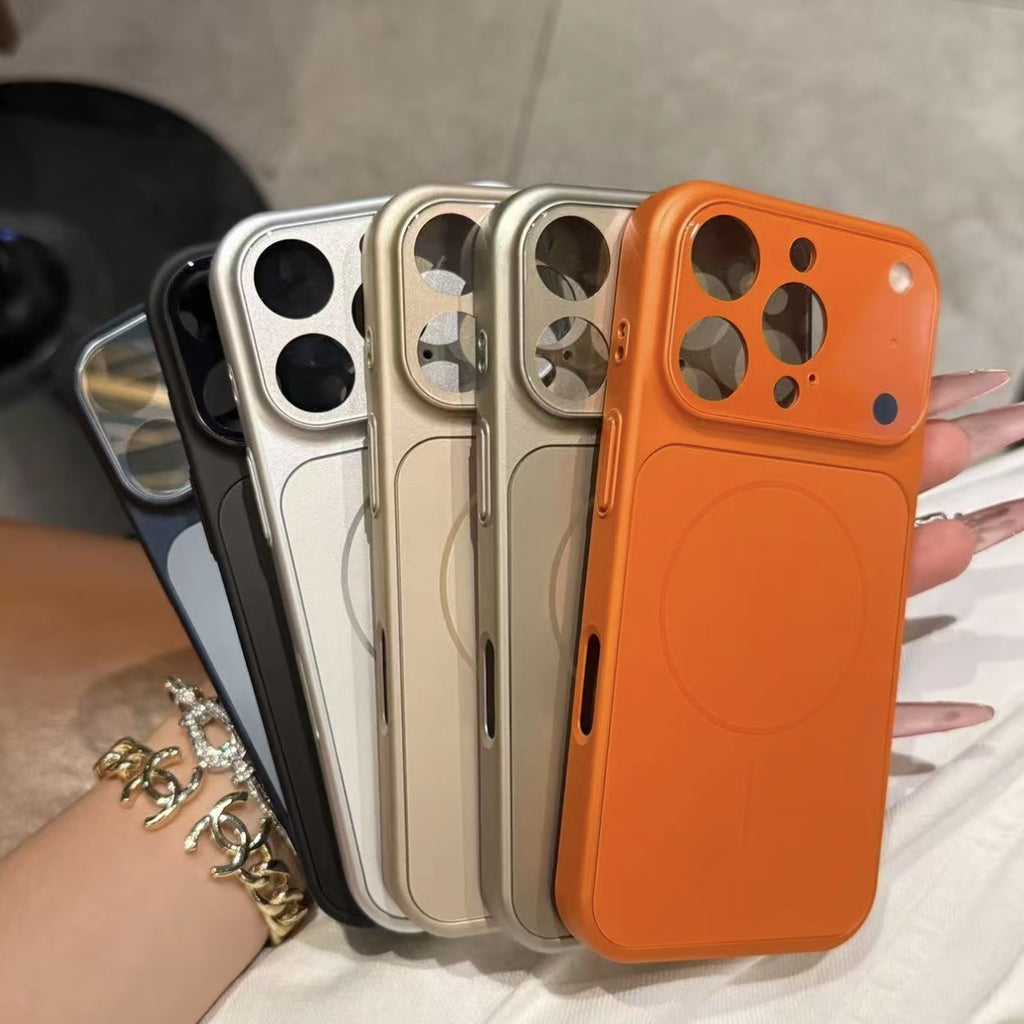 Gizlux Halo Frosted Glass Magnetic Case for iPhone 17 series - image 1