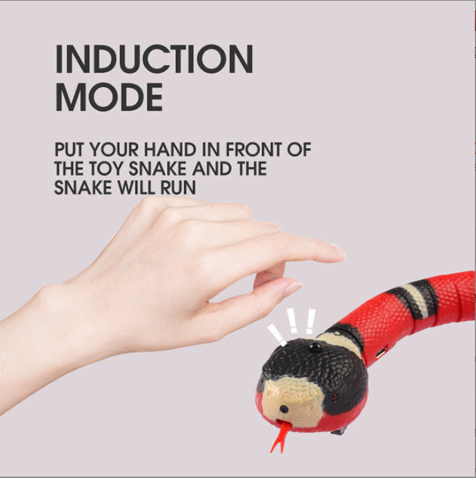 Gizlux Slither interactive electric snake cat toy - image 3