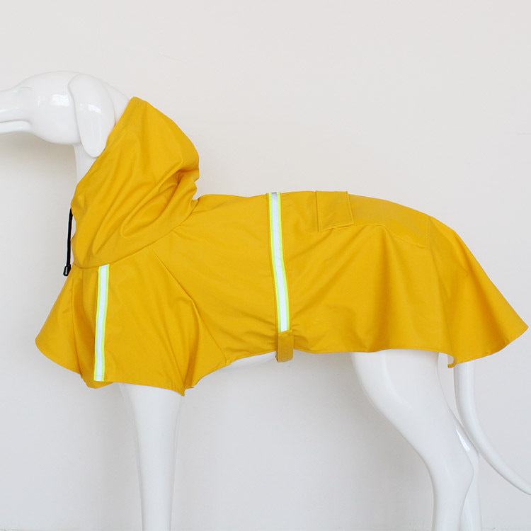 Gizlux Drizzle waterproof reflective dog raincoat - image 1