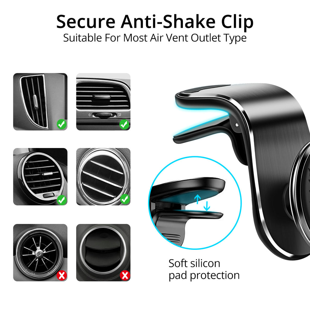 Gizlux Anchor magnetic car air vent phone mount - image 6