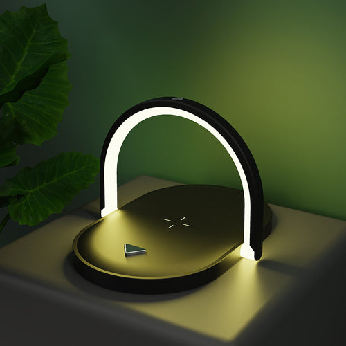 Gizlux Arc 3-in-1 wireless charging stand with night light - image 2