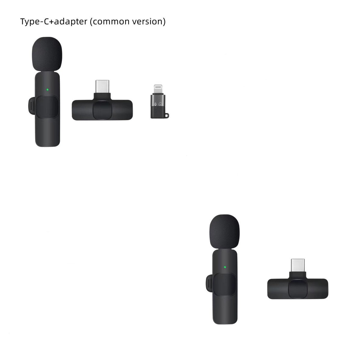 Gizlux Echo wireless clip-on lavalier microphone with plug-in receiver - image 5