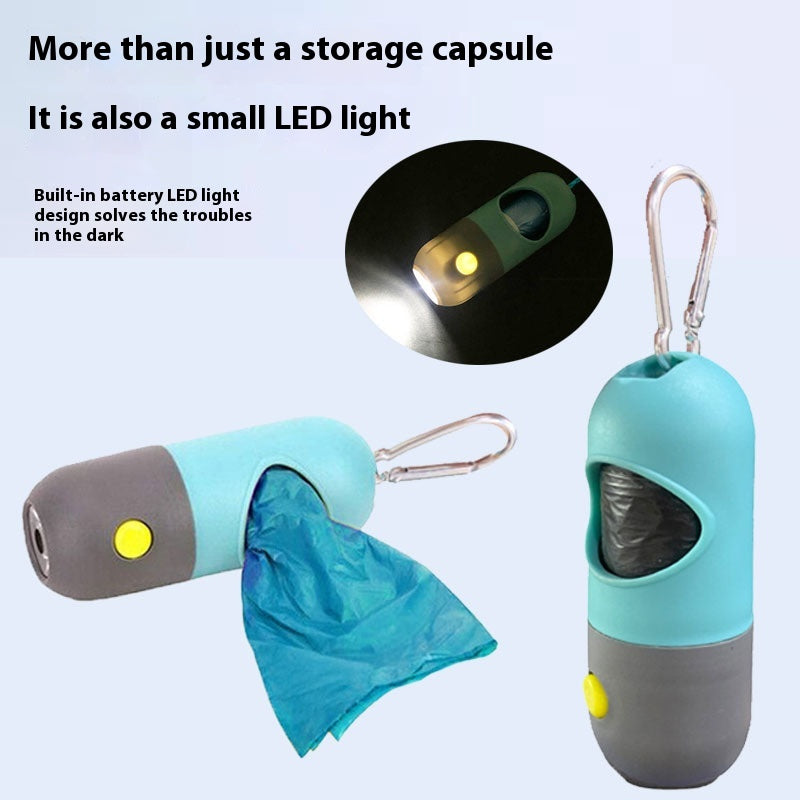 Gizlux Lantern waste bag dispenser with LED flashlight - image 1