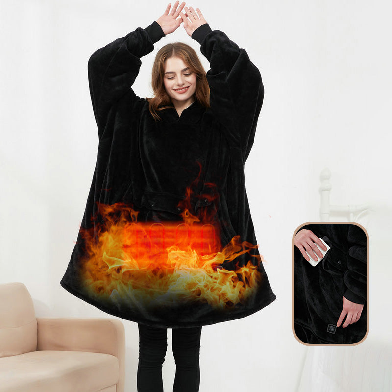 Gizlux Snug USB heated wearable blanket hoodie - image 5