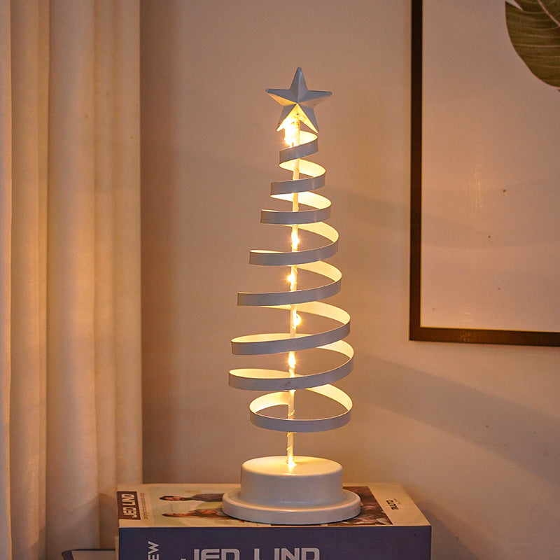 Gizlux spiral LED metal Christmas tree - image 1