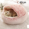 Gizlux round plush pet bed & house (40cm) - image 7