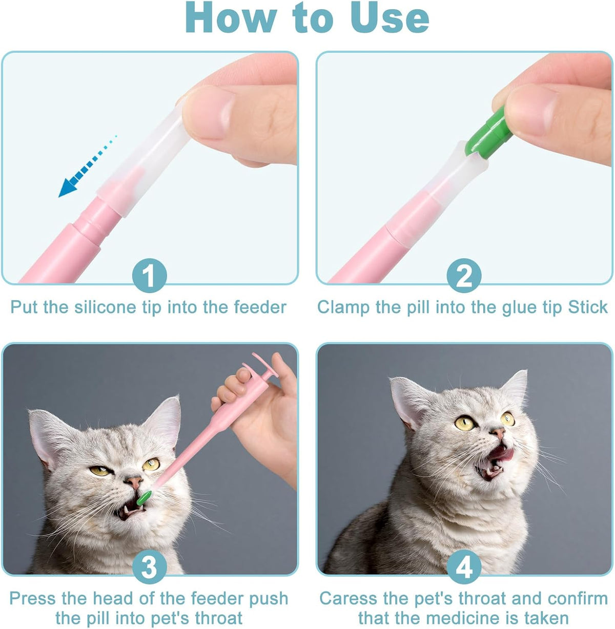 Gizlux Dose soft-tip pet pill dispenser - image 4