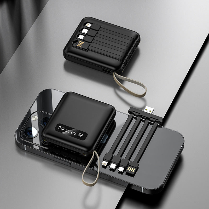 Gizlux Quartet power bank with built-in charging cables - image 4