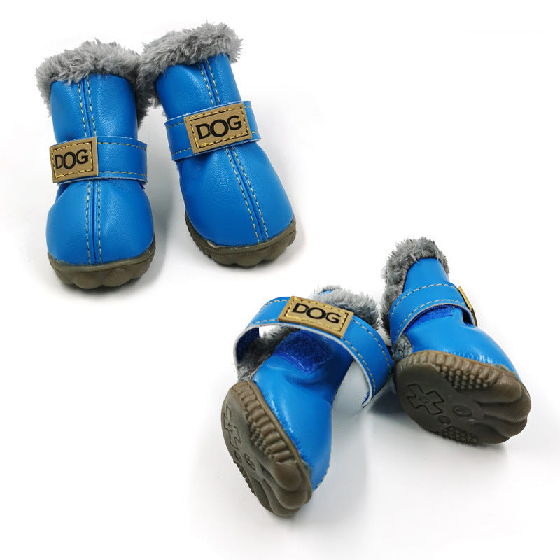 Gizlux warm waterproof dog snow boots - image 10
