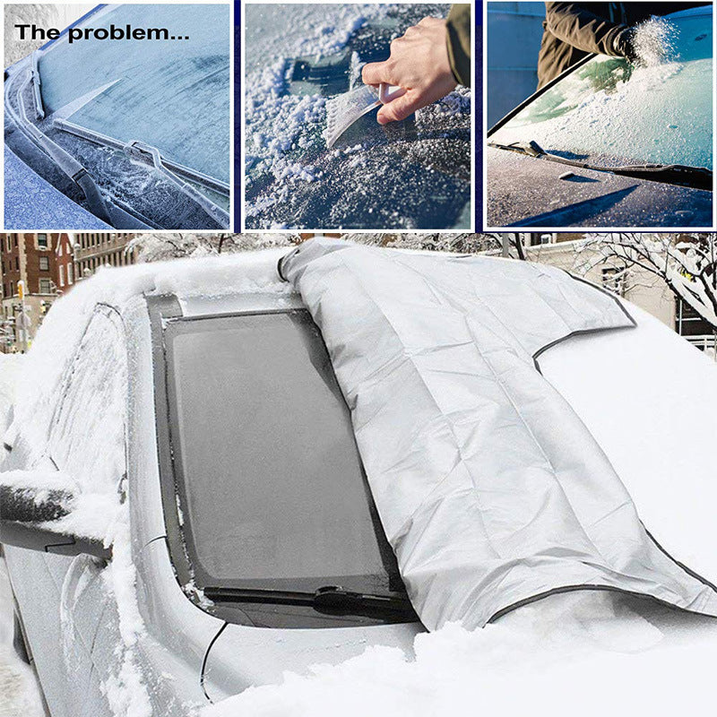 Gizlux magnetic windshield snow cover - image 4