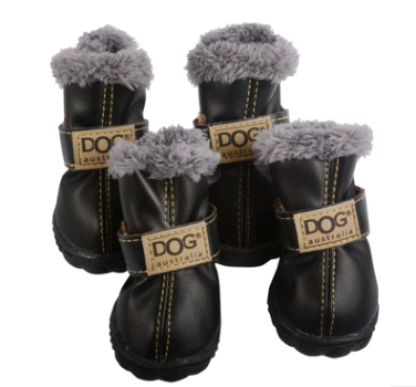 Gizlux warm waterproof dog snow boots - image 1