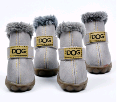 Gizlux warm waterproof dog snow boots - image 6