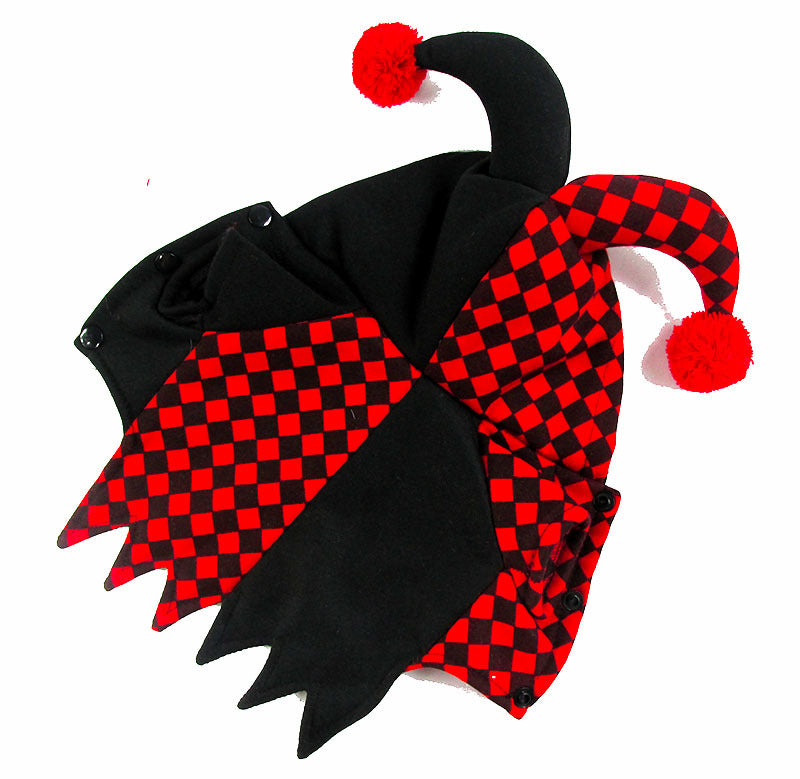 Gizlux jester clown dog costume - image 1