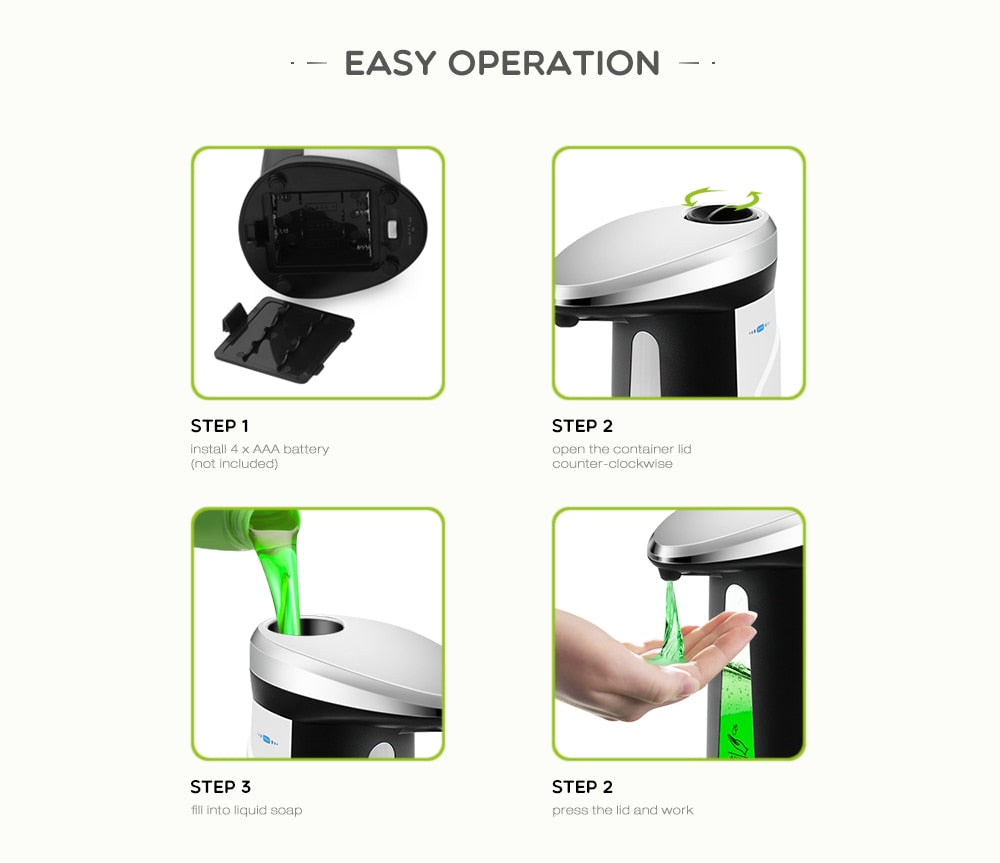 Gizlux touchless automatic soap dispenser - image 2