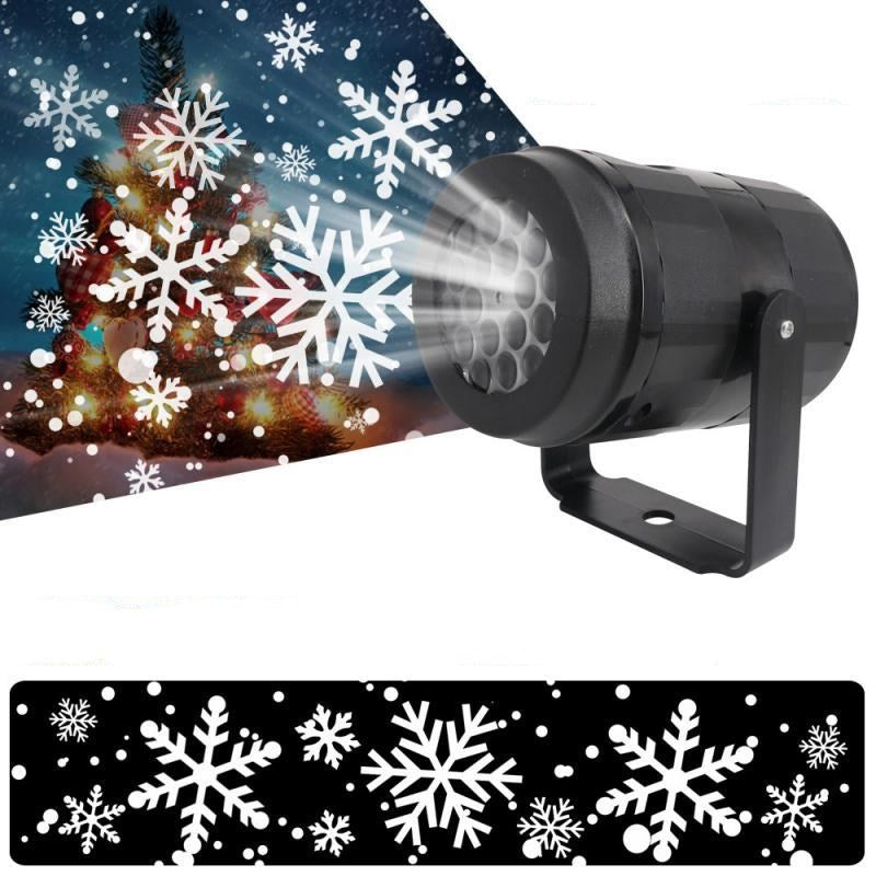 Gizlux Flurry rotating snowflake Christmas projector light - image 8