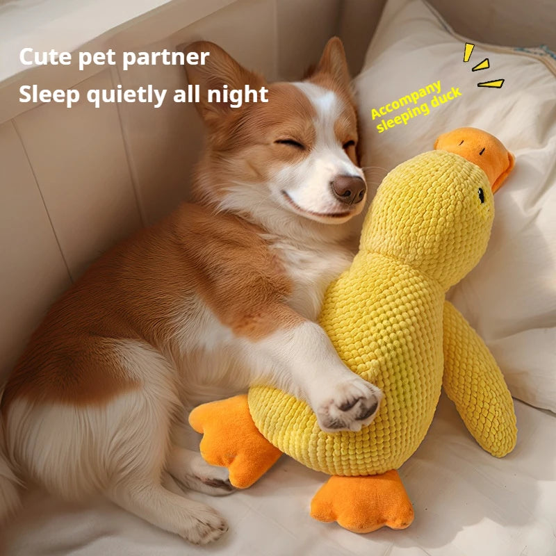 Gizlux calming plush duck dog toy - image 6