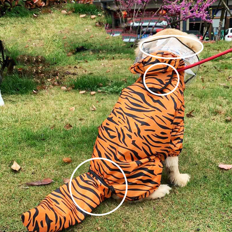 Gizlux animal raincoat big dog costume - image 4