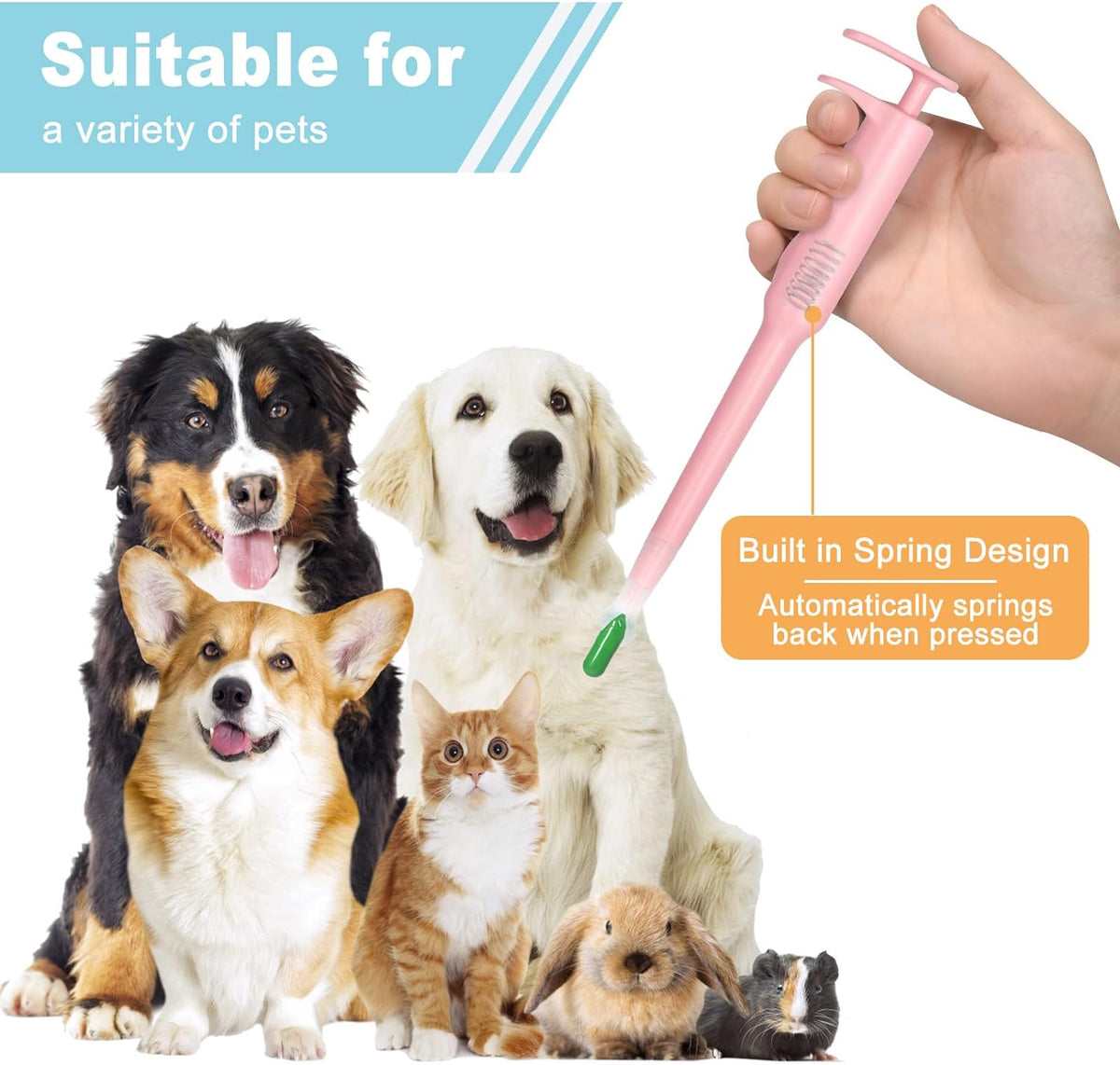 Gizlux Dose soft-tip pet pill dispenser - image 6