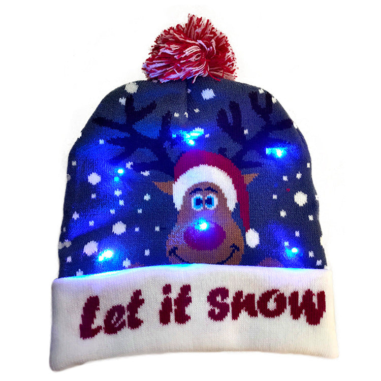 Gizlux light-up LED Christmas beanie - image 5