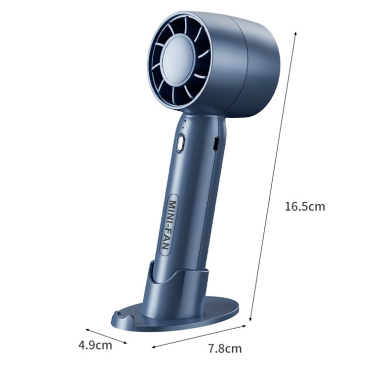 Gizlux Whirl turbo handheld mini fan with desk base - image 5