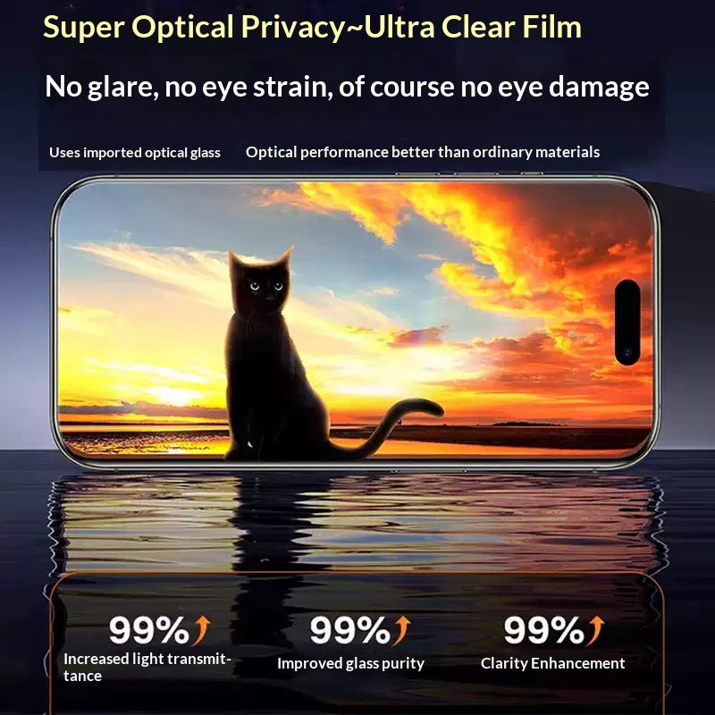 Gizlux ClearView tempered glass screen protector for iPhone 17 series - image 5
