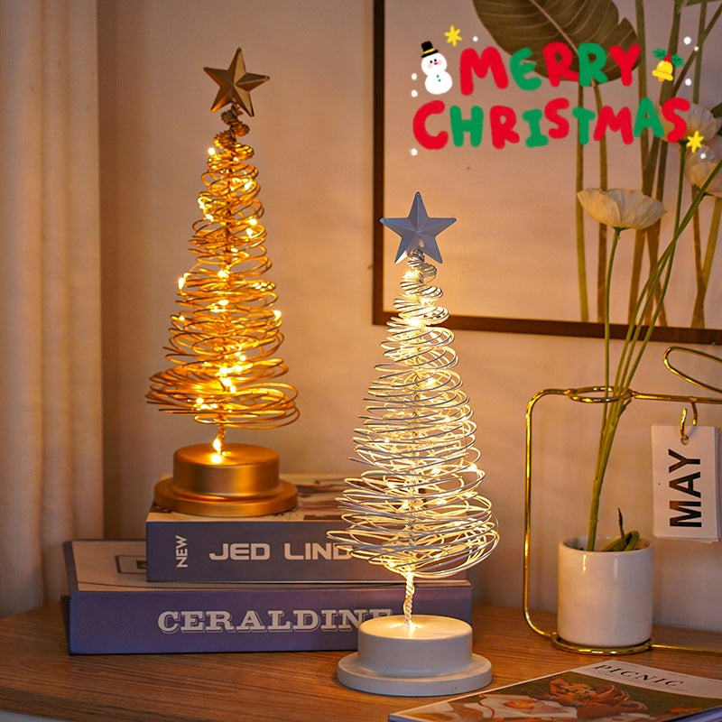 Gizlux spiral LED metal Christmas tree - image 4